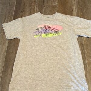 Gray Graphic Short-Sleeve Women’s T-Shirt - Tom and Jerry Neon Accent